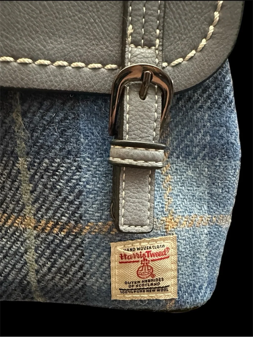 NWT Harris Tweed Mini Islander Backpack